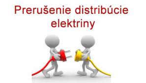 Oznám - prerušenie distribúcie elektriny - 02.08.2023 1